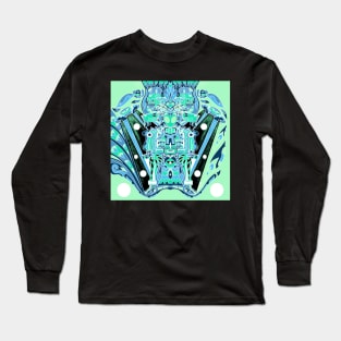 alien shuttle mictlan ecopop Long Sleeve T-Shirt